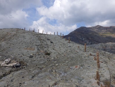 火山災害復旧工事